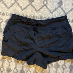 RBX Black Athletic Shorts Lightweight Elastic Waist